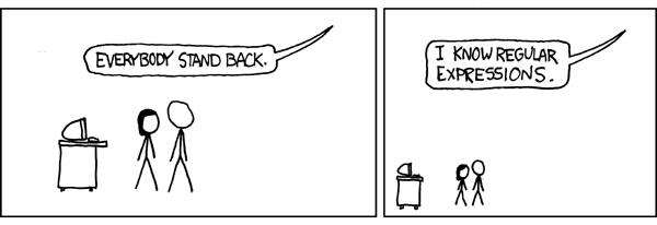 XKCD on Regex